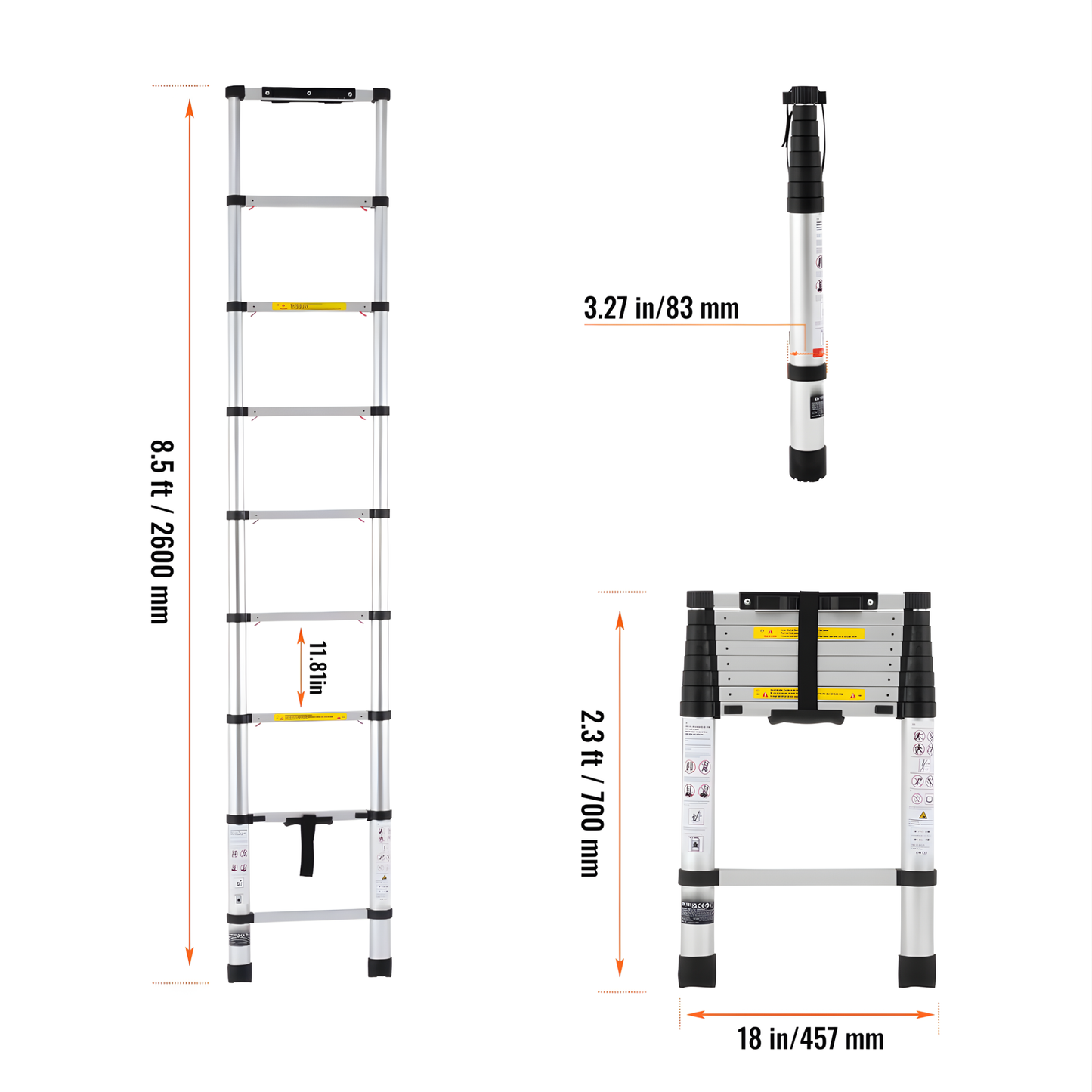 Virelle™️ Telescopic Ladder