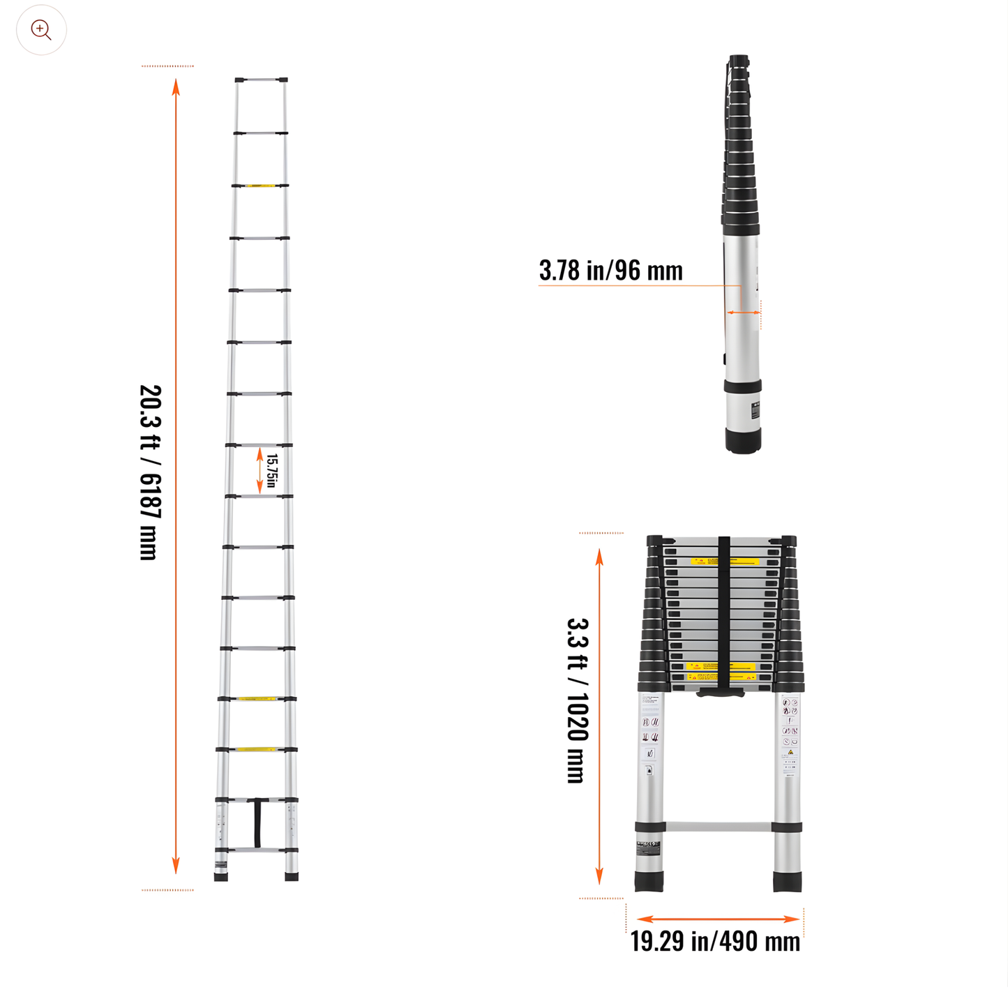 Virelle™️ Telescopic Ladder