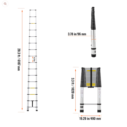 Virelle™️ Telescopic Ladder